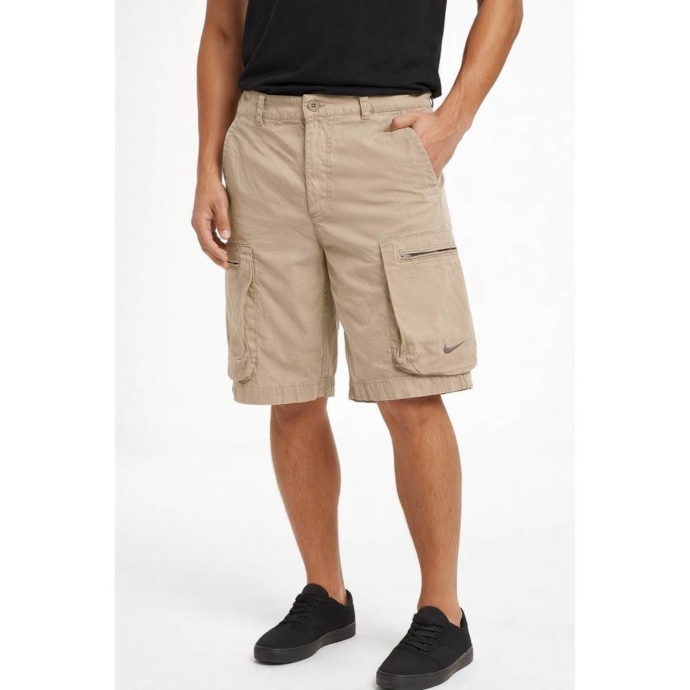 Nike Beige/ Khaki Cargo Hiking Shorts Men's size 30 - Picture 9 of 9